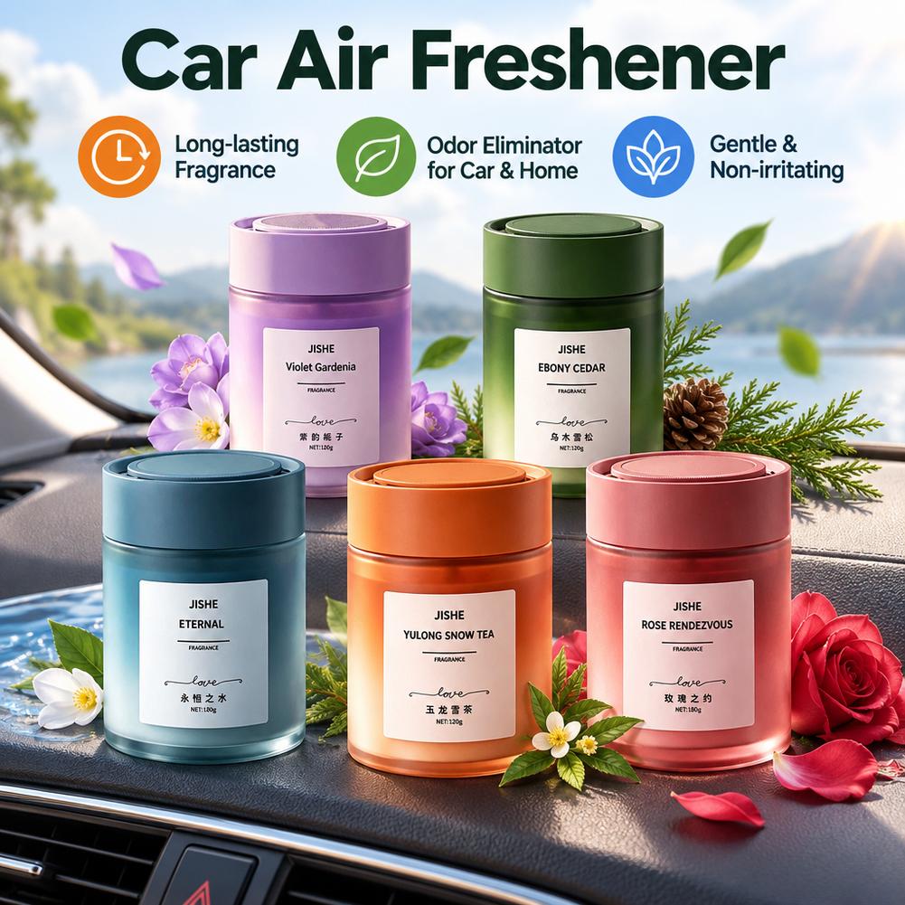 Home Fragrance Logo - Long Lasting Solid Car Air Freshener