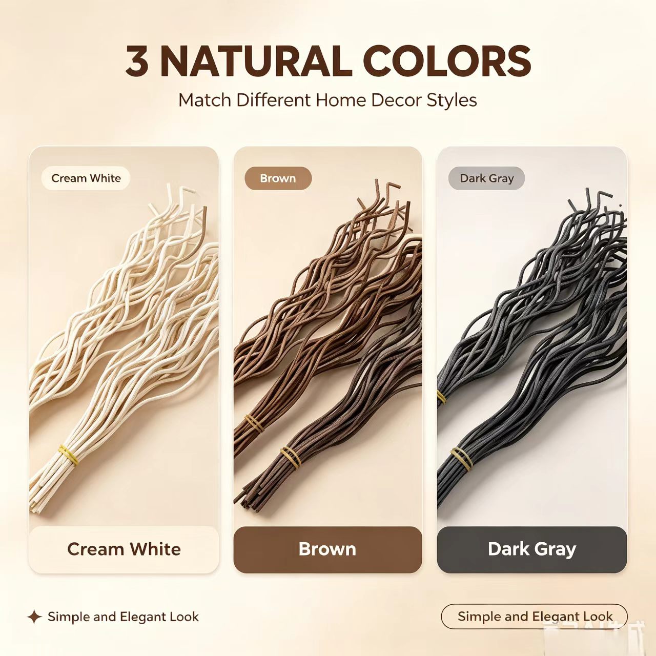 20Pcs Long Wavy Rattan Reed Di - Home Fragrance Logo recension och pris