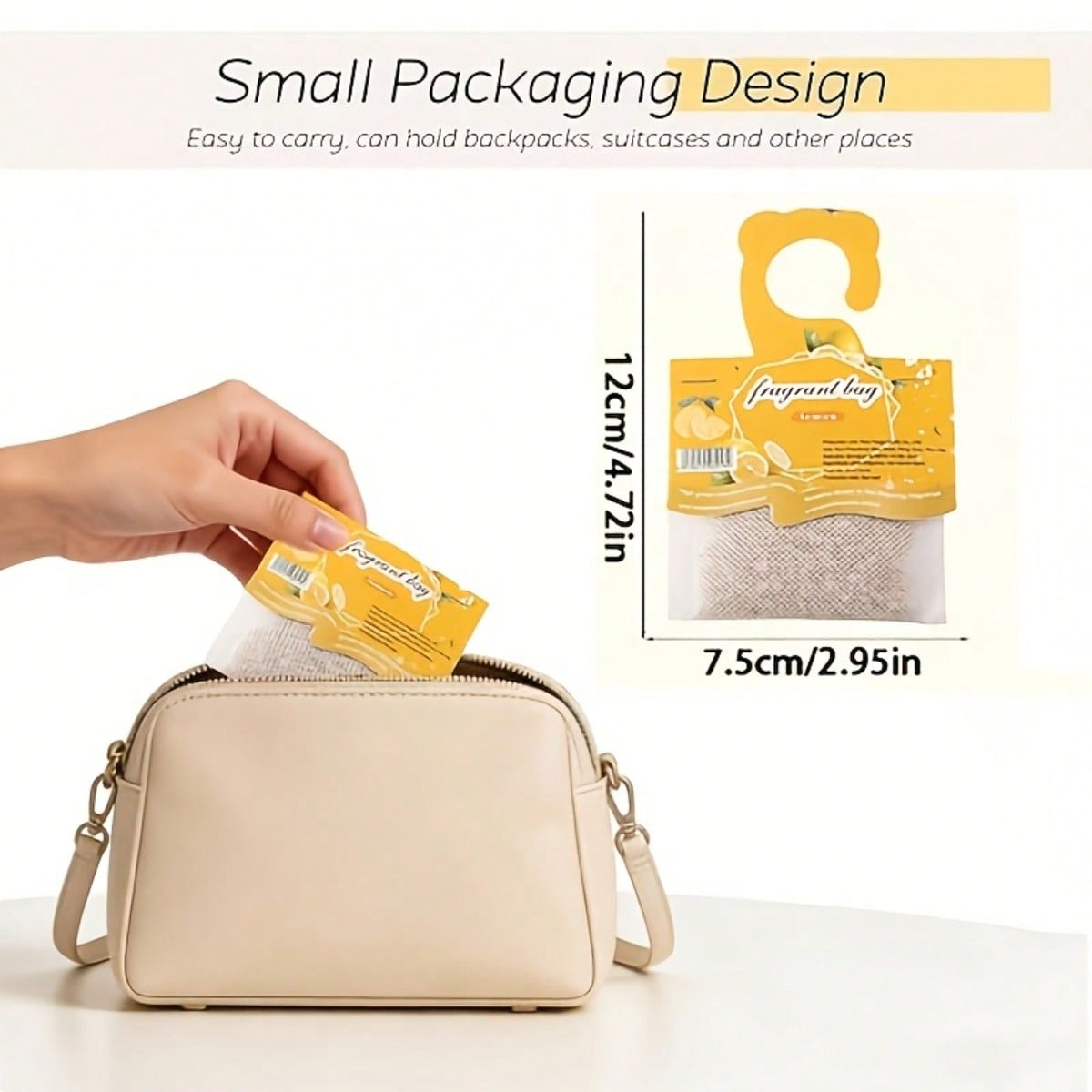 Hanging Lemon Scented Sachets, - Home Fragrance Logo recension och pris